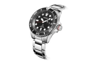 200m Casual Black Warrior Solar Energy Watch