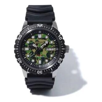 BAPE X SEIKO MECHANICAL DIVERS WATCH Crossover
