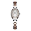 Casual Business Solar Energy Quartz Waterproof Rose Gold Steel Strip Watch