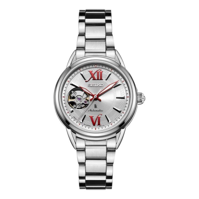 Minimalistic Japan Hollow Out Mechanical Silver