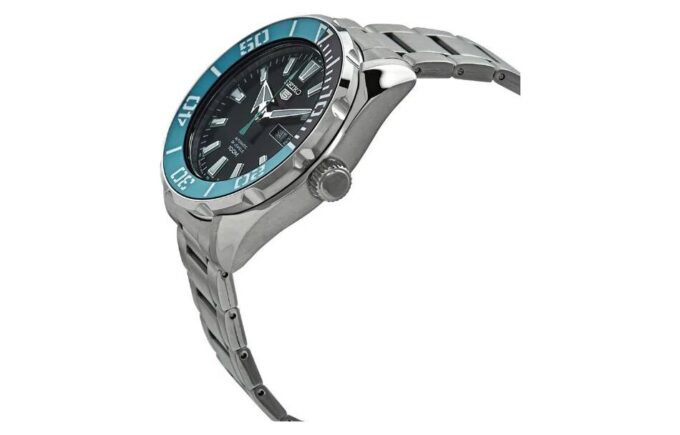 No. 5 Green Casual Sports Mechanical Watch