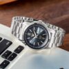 No. 5 Mechanical Automatic Watch Blue