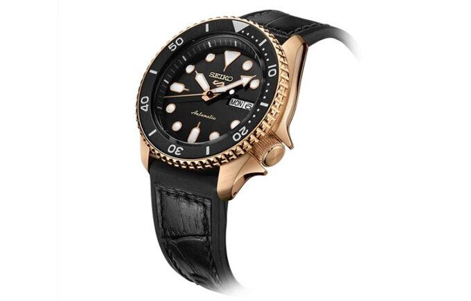 No. 5 Mechanical Classic Watch Black