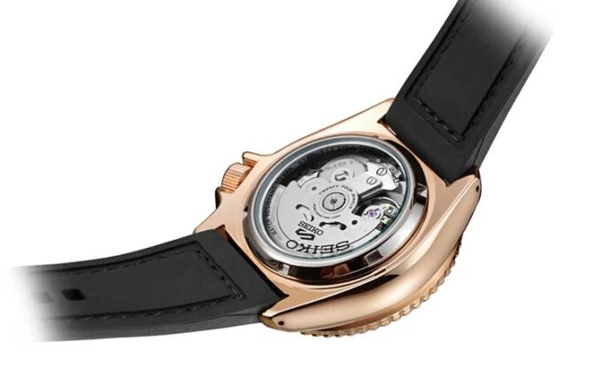No. 5 Mechanical Classic Watch Black