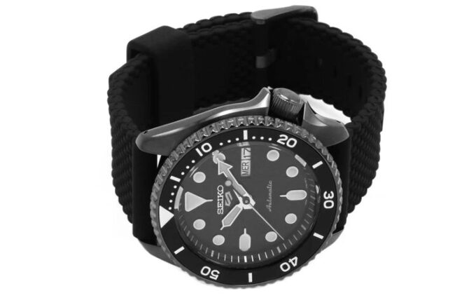 No. 5 Mechanical Classic Watch Black