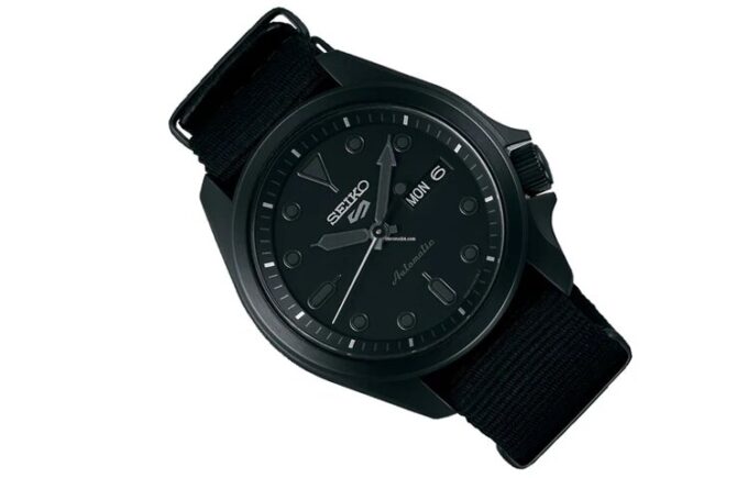 No. 5 Series Automatic Mechanical waterproof Watch “Black”