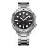 No. 5 Small Steel strip Automatic Mechanical Watch Black