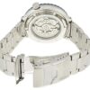 No. 5 Small Steel strip Automatic Mechanical Watch Blue
