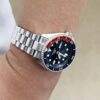No. 5 Sports Mechanical Watch Red Blue