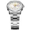 No. 5 Sports Steel strip waterproof Business Mechanical Watch White