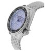 No. 5 Steel strip waterproof Automatic Mechanical Watch Blue Silver