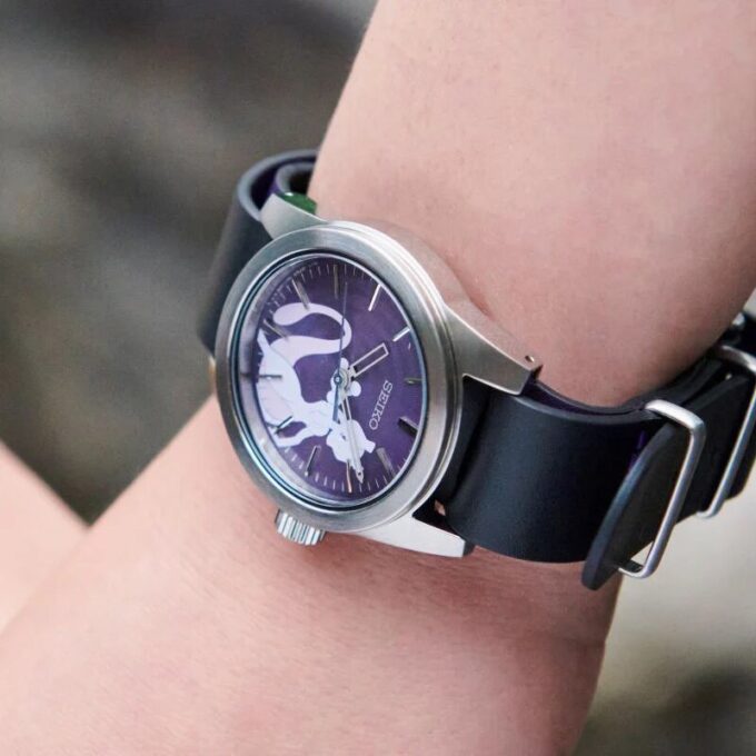Pokmon Pikachu Crossover Limited Watch Black Purple