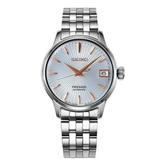 Presage Series Automatic Mechanical Silver/White