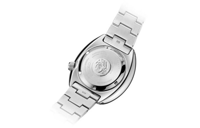 PROSPEX Series Sapphire Lens Case Blue Dial Steel Strip 200 Meter Waterproof Mechanical Watch