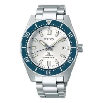 prospex Series 140 Anniversary Limited Edition Mechanical White Dial Blue Steel Strip Watch