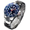 SEIKO X PADI Eco Drive Silver/Blue