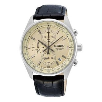 three eyes sports business belt watch beige 1 330x330 - Three Eyes Sports Business Belt Watch Beige