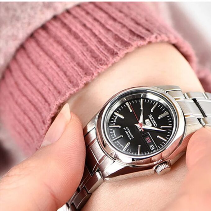 Unisex Mechanical Black/Silver SNKL45J1+SYMK17J1